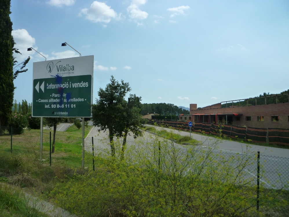 Entrada i recepció del camp de golf Foto: Moisès Jordi