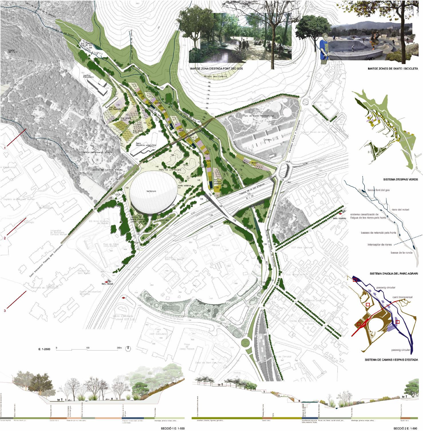 Projecte "Silenci" a la porta d'Horta Font: Ajuntament de Barcelona